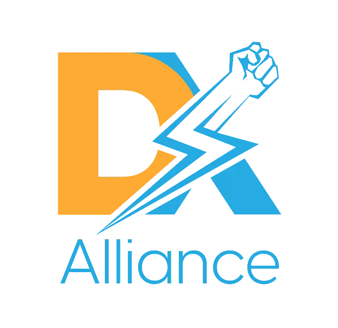 The DX Alliance logo.